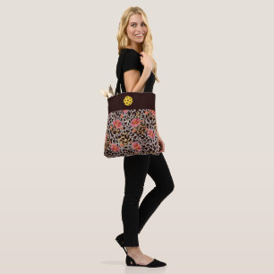 Tote Bolsa Cheetah Rosa
