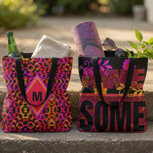 Tote Bolsa Colorida Com o Texto Incrível