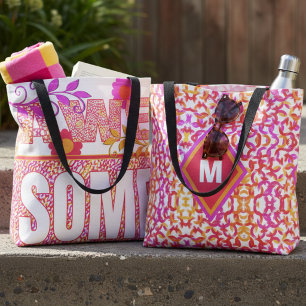 Tote Bolsa Colorida Com o Texto Incrível
