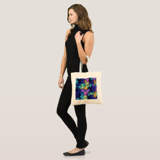 Tote Bolsa Colorida de Compras