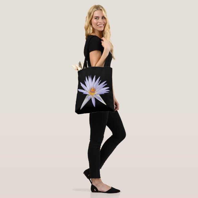 Tote Bolsa com Impressão Total de Nenúfar (No(a) Modelo)