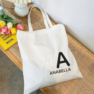 Tote Bolsa com Monograma Personalizado – Presente para 