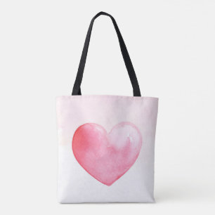 Tote Bolsa cor d'água rosa