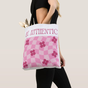 Tote Bolsa cor-de-rosa bonito - Na moda e versátil
