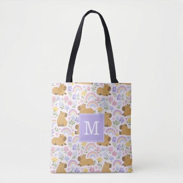 Tote Bolsa Cute Capybara (Frente)