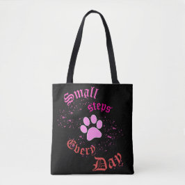 Tote Bolsa Cute Cat Paw | Pequenos Passos Todos os Dias