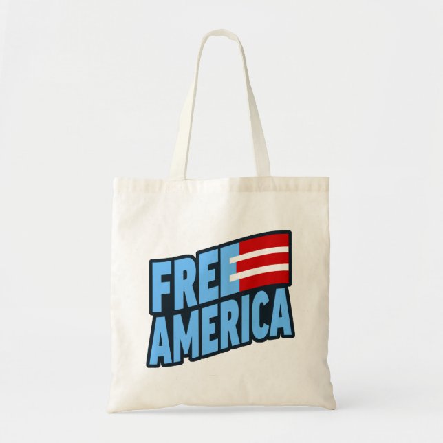 Tote Bolsa da América Livre (Frente)