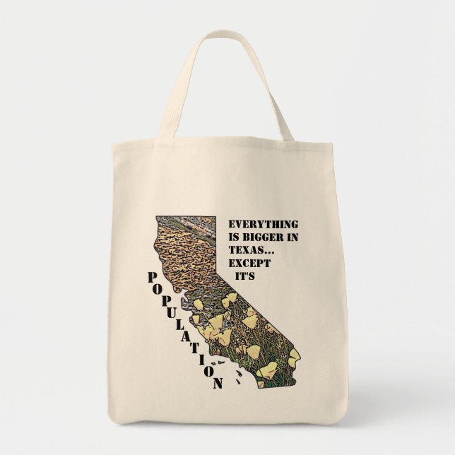 Tote Bolsa da Califórnia (Frente)