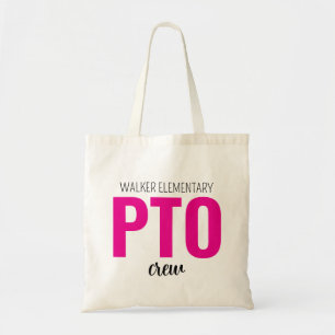 Tote Bolsa da Equipe PTO Personalizada, Camiseta da Org