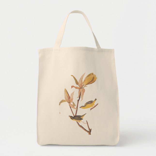 Tote Bolsa da Grocery Warbler de Kentucky (Frente)