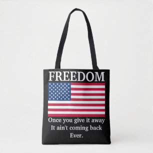 Tote Bolsa da Liberdade (preto)