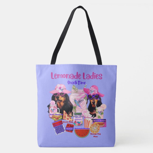 Tote Bolsa da Limonada das Damas de Invasão (Frente)