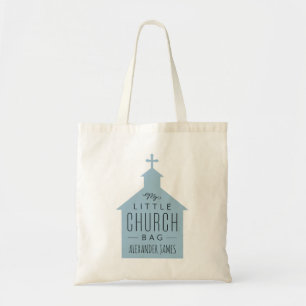 Tote Bolsa da minha pequena sacola da igreja de um garo