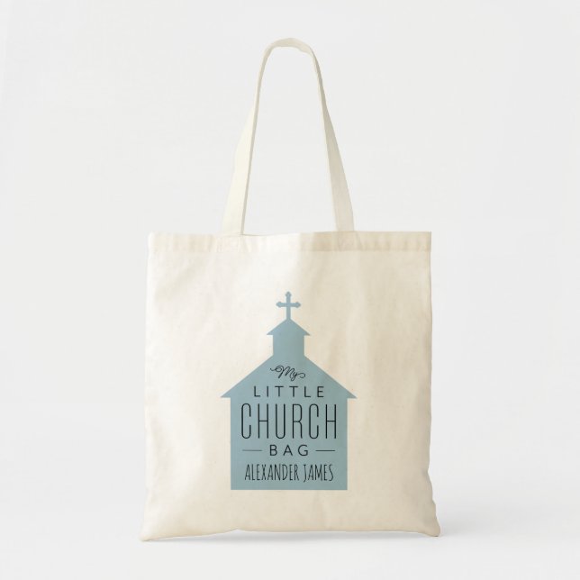 Tote Bolsa da minha pequena sacola da igreja de um garo (Frente)