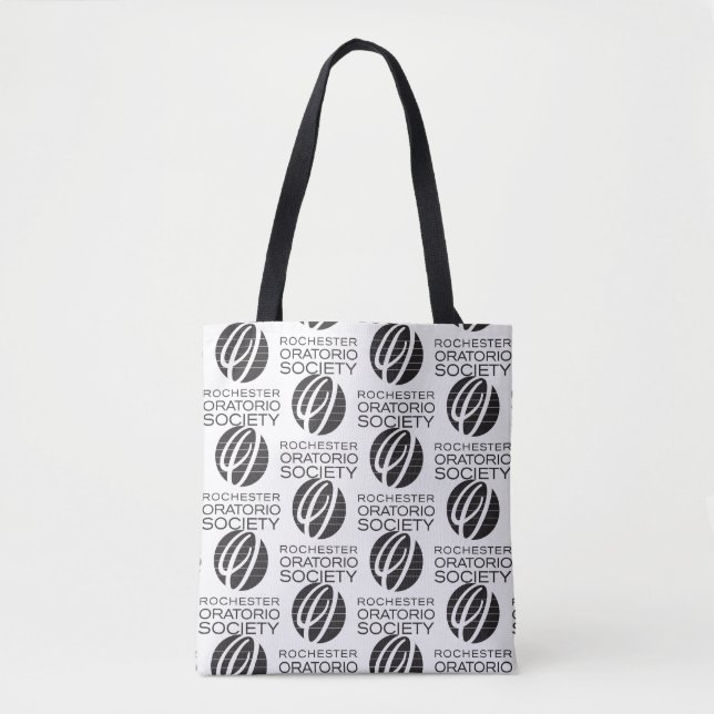 Tote Bolsa da Sociedade Oratorio de Rochester em Til * (Frente)