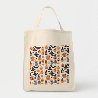 Tote Bolsa de Abóbora de Halloween Bonita - Víblias de