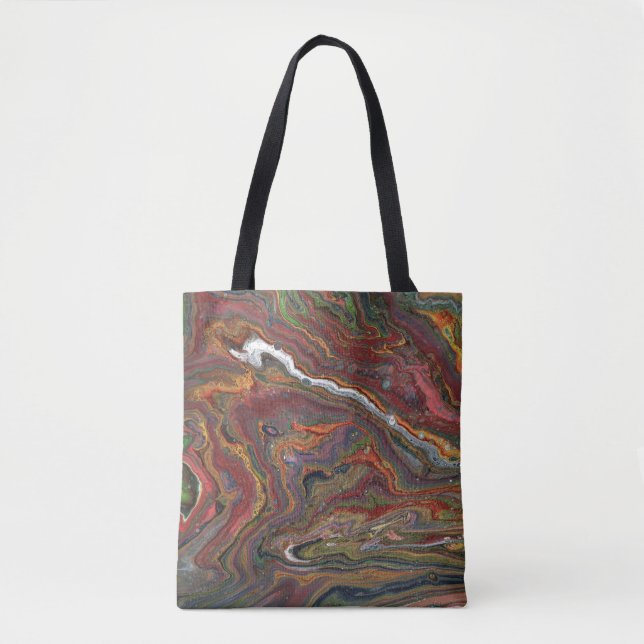 Tote Bolsa de Abstrato astronômica do Zing 1 (Frente)