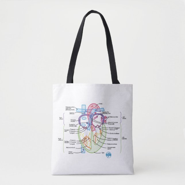 Tote Bolsa de Anatomia Cardíaca DITKI (Frente)