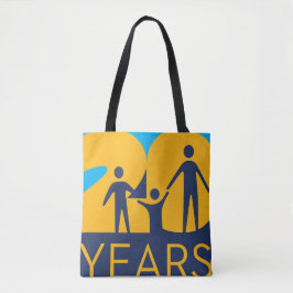 Tote Bolsa de Aniversário de 20 Anos da DCF