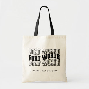 Tote Bolsa de Apresentação de Boas-vindas do Forte Wort