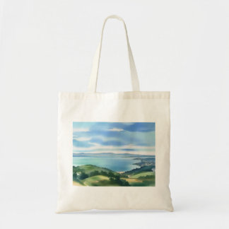Tote Bolsa de Aquarela Costeira