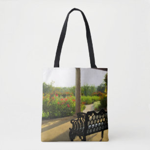 Tote Bolsa de Aquarela do Jardim Romano