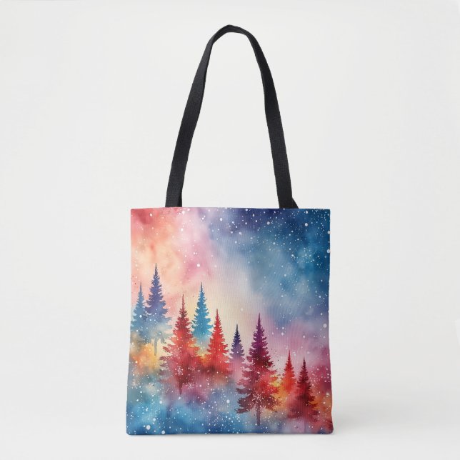 Tote Bolsa de Aquarela Pacífica de Natal (Frente)