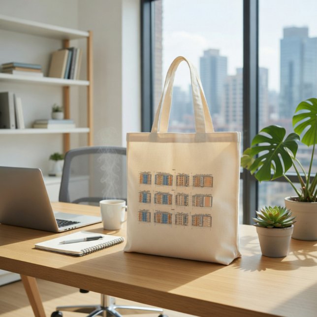 Tote Bolsa de Arquiteto para Plantas Arquitetônicas (Criador carregado)