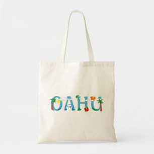 Tote Bolsa de arte artística Oahu Hawaii