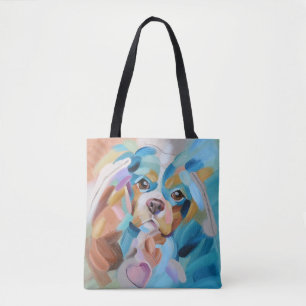 Tote Bolsa de arte cavaleira