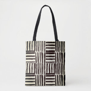 Tote Bolsa de Arte de Brushaft monocromático