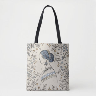Tote Bolsa de Arte Folclórica Ucraniana