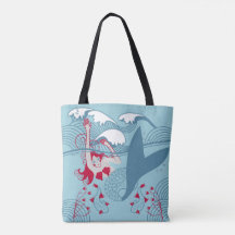 bolsa de "Ataque ao Tubarão"