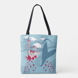 Tote bolsa de "Ataque ao Tubarão"