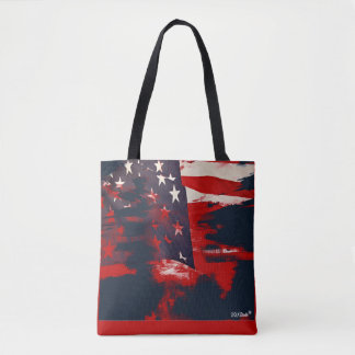 Tote Bolsa de Bandeira Fashionável Patriótico
