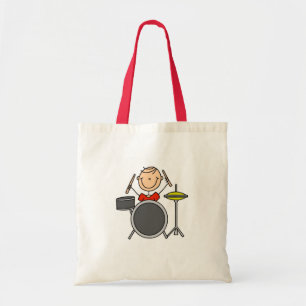 Tote Bolsa de Bateria de Boneco de Palito