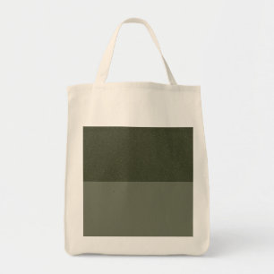 Tote Bolsa de Bloco de Cores Verde de Moss Texturizado