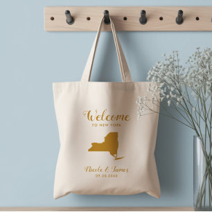 Tote Bolsa de Boas-vindas ao Casamento de Destino de No