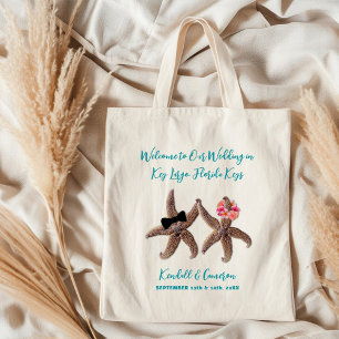 Tote Bolsa de Boas-vindas ao Hotel Starfish Casal Weddi