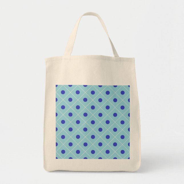 Tote Bolsa de bolinhas (Frente)