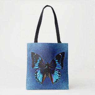 Tote Bolsa de Borboleta Azul