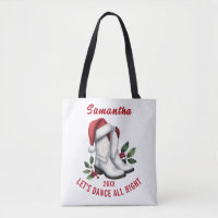 Bolsa de Botas de Cowboy Brancas Country Western