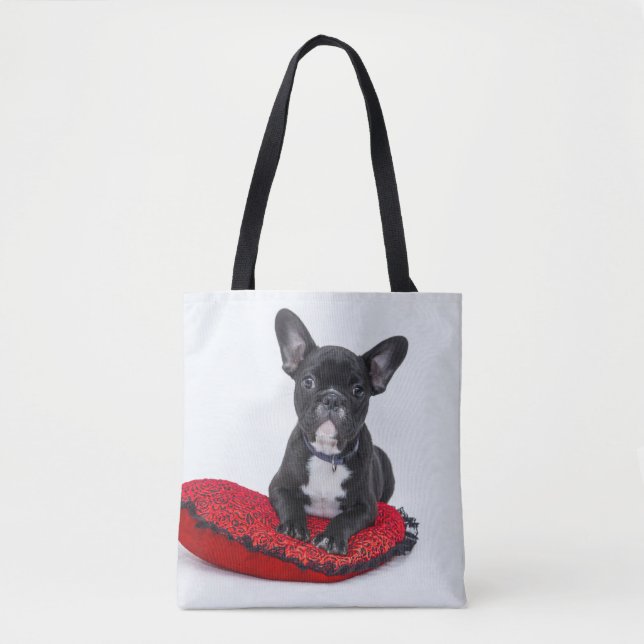 Tote Bolsa de Buldogue Francesa (Frente)