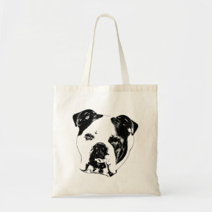 Tote Bolsa de Bulldog de Execução de Presente
