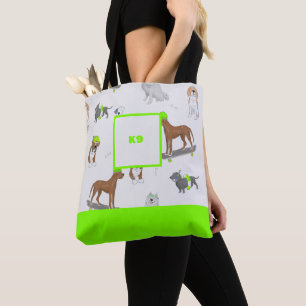 Tote Bolsa de Cachorro Impresso por Substituição Person