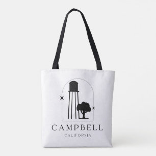 Tote Bolsa de Campbell California de dupla face