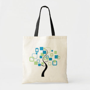 Tote Bolsa de canvas abstrato