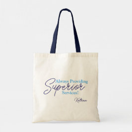 Tote Bolsa de Canvas de de Serviços de Aconselhamento S
