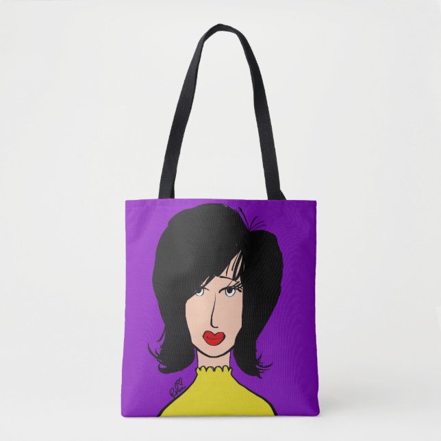 Tote Bolsa de canvas de Jane Simples (Frente)