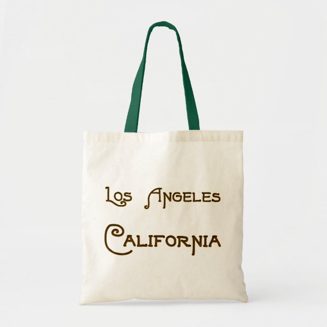 Tote Bolsa de canvas do logotipo Deco da Califórnia em  (Frente)